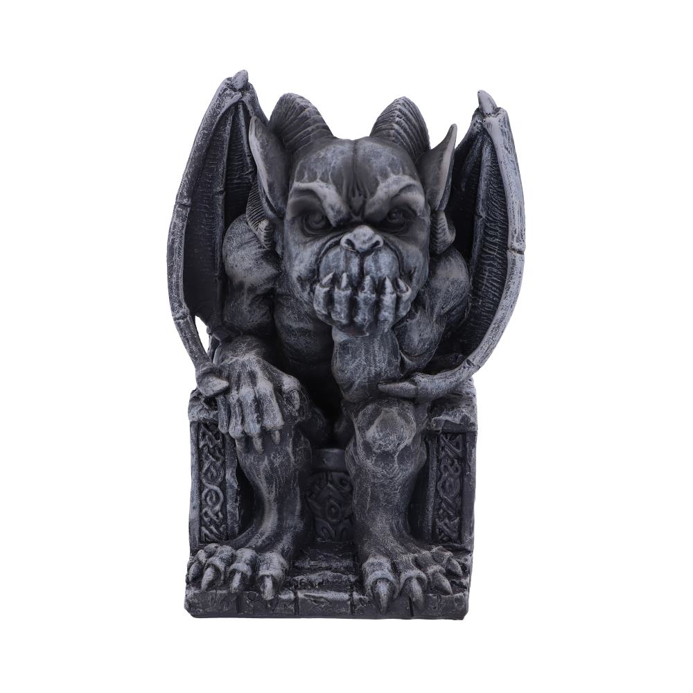 Edo Dark Black Grotesque Gargoyle Figurine 13.7cm 1