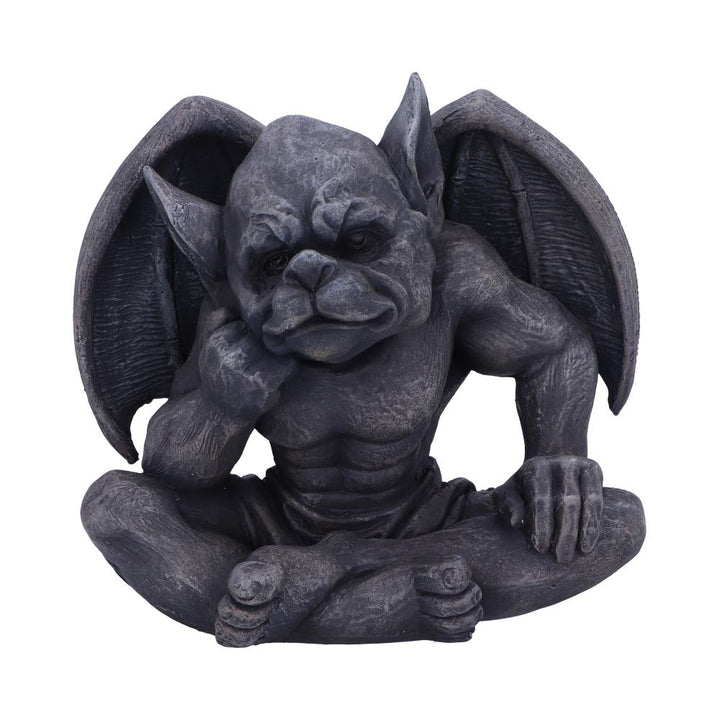 Laverne Dark Black Grotesque Gargoyle Figurine 13cm