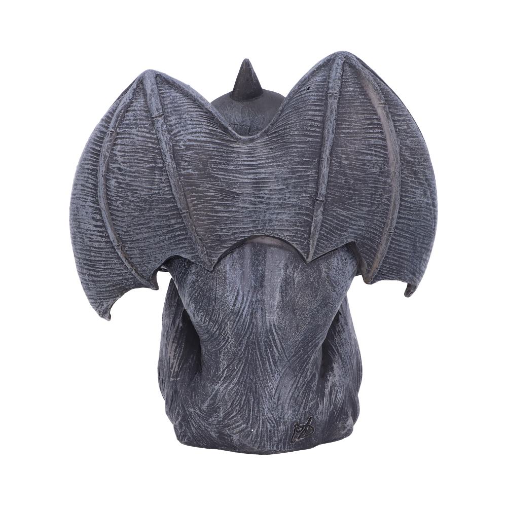 Quasi Dark Black Grotesque Gargoyle Figurine 12.5cm 4
