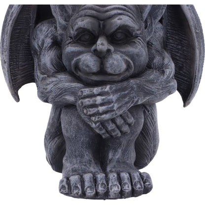 Quasi Dark Black Grotesque Gargoyle Figurine 12.5cm 6