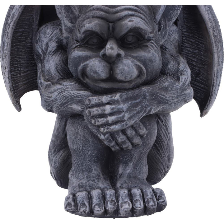 Quasi Dark Black Grotesque Gargoyle Figurine 12.5cm 6