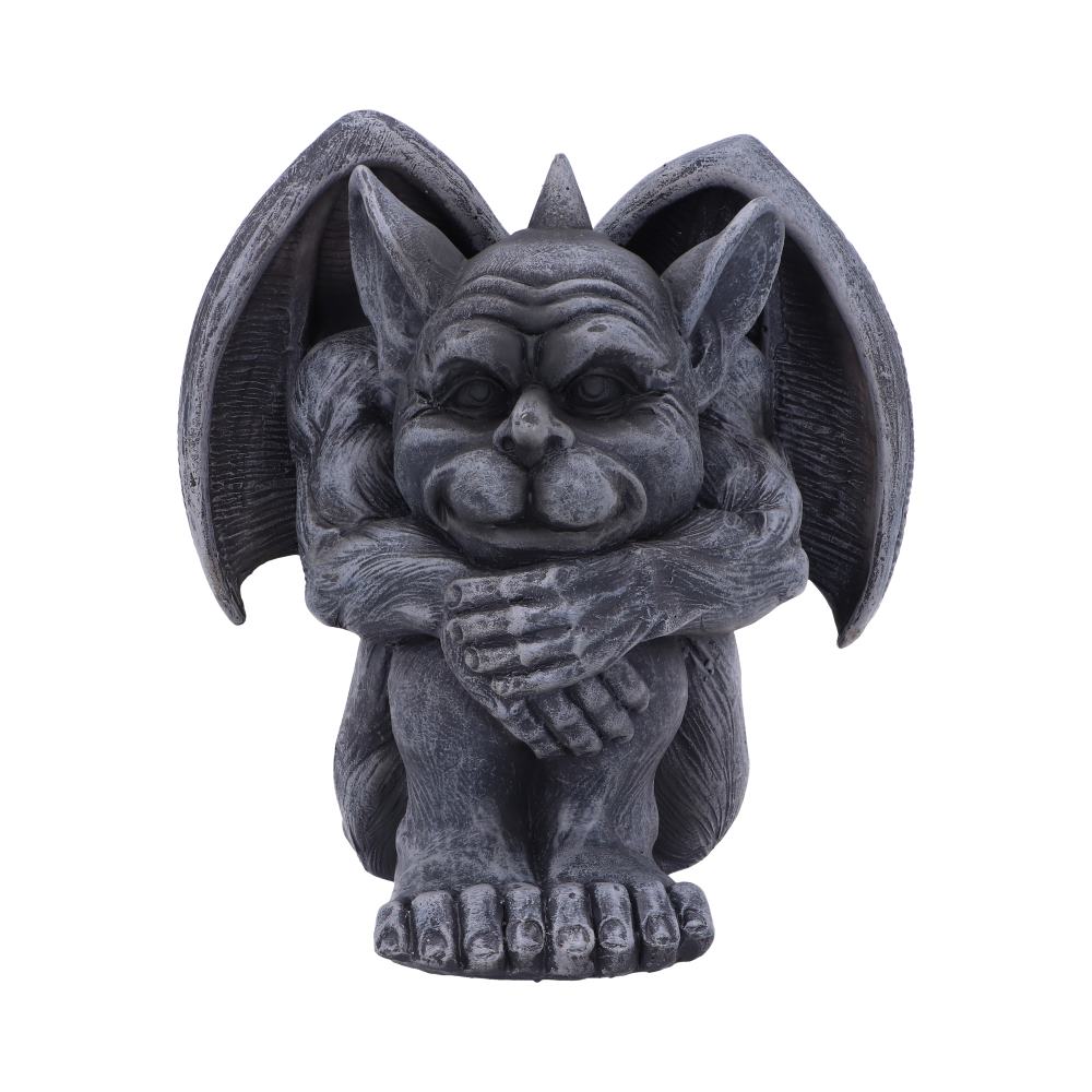 Quasi Dark Black Grotesque Gargoyle Figurine 12.5cm 1