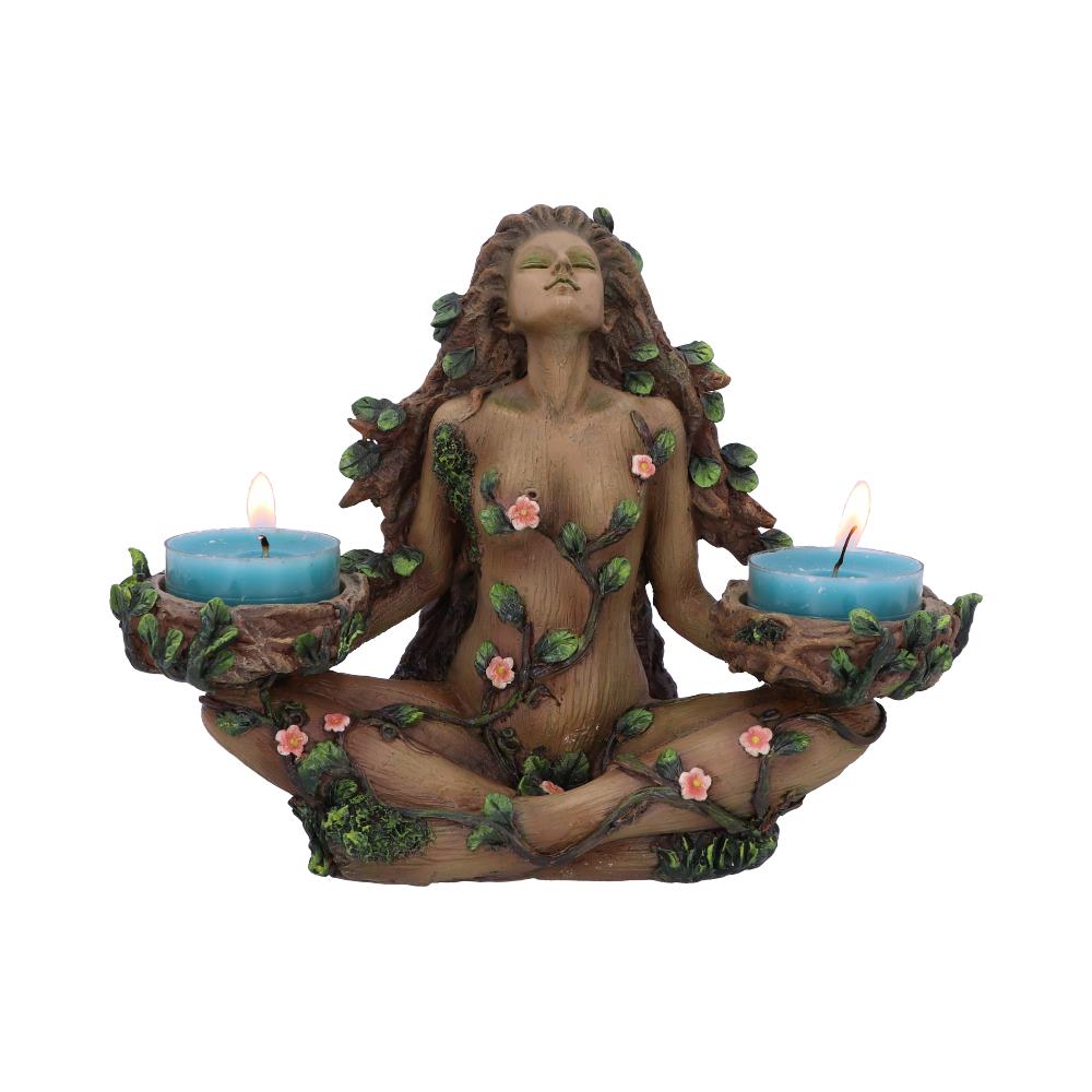 Balance of Nature Female Tree Spirit Tealight Candle Holder 19cm 1