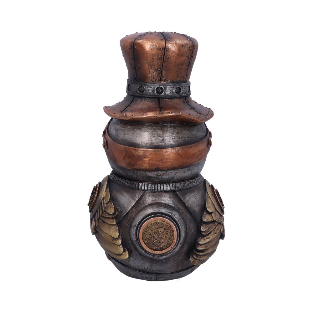 Hootle Steampunk Owl with Top Hat Figurine 22.7cm 3
