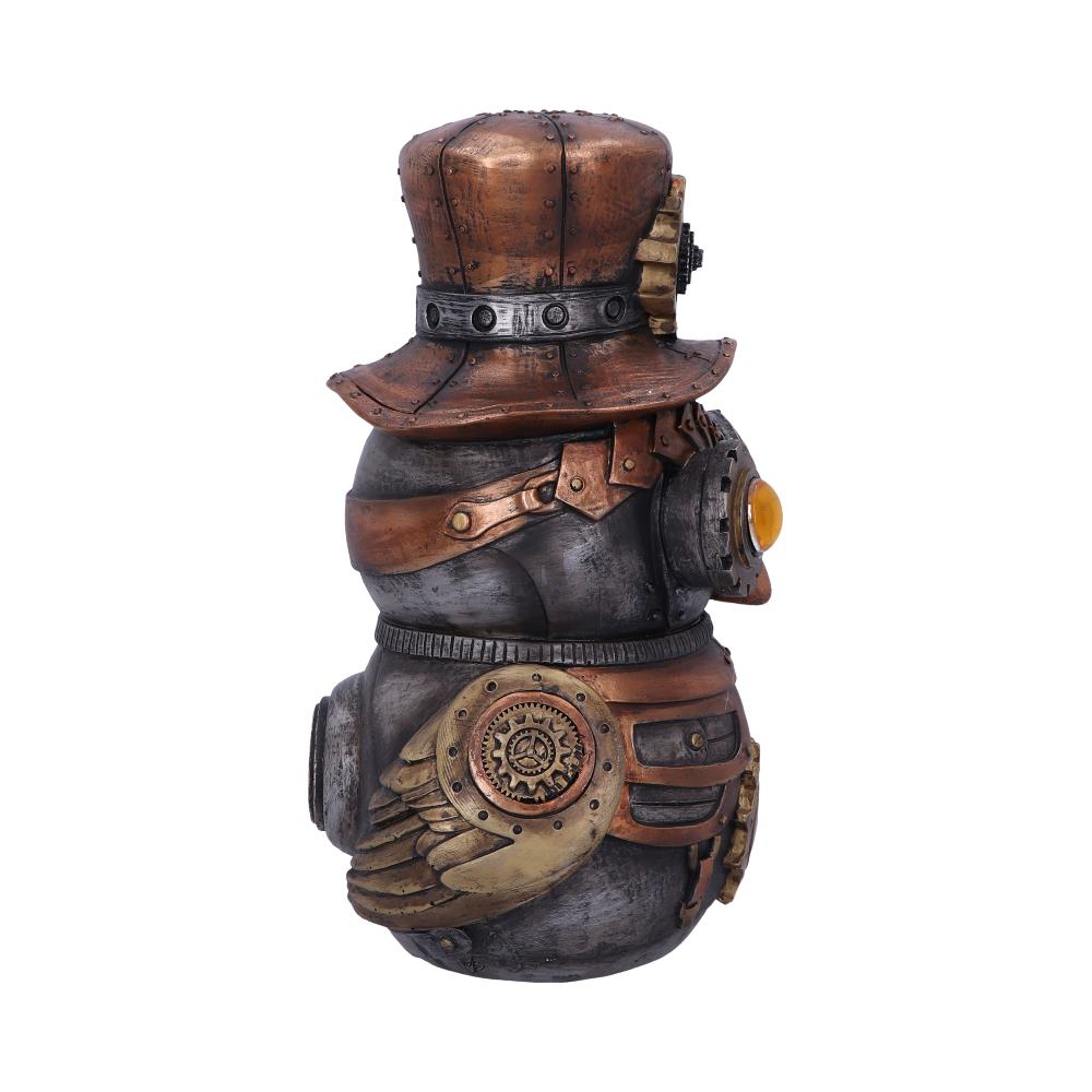 Hootle Steampunk Owl with Top Hat Figurine 22.7cm 4