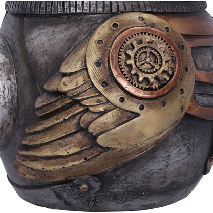 Hootle Steampunk Owl with Top Hat Figurine 22.7cm 5