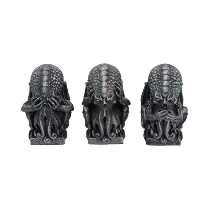 Three Wise Cthulhu Figurines 7.6cm 1