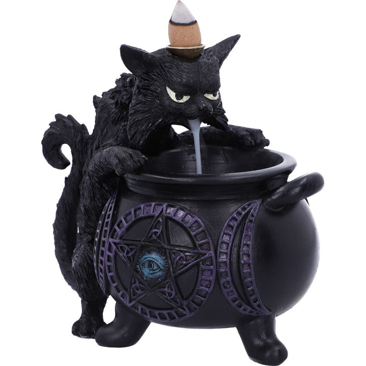 Spites Cauldron Gothic Backflow Incense Burner 16.3cm 5