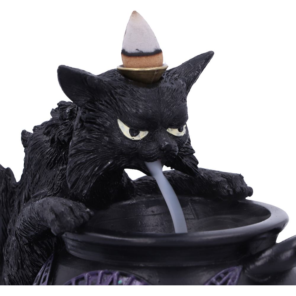 Spites Cauldron Gothic Backflow Incense Burner 16.3cm 6