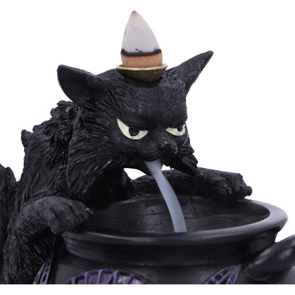 Spites Cauldron Gothic Backflow Incense Burner 16.3cm 6