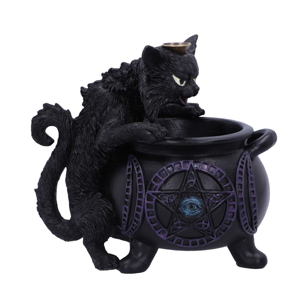 Spites Cauldron Gothic Backflow Incense Burner 16.3cm 1