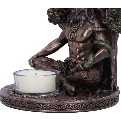 Cernunnos Bronze Tealight Holder 13.5cm 6