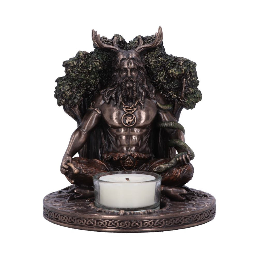 Cernunnos Bronze Tealight Holder 13.5cm 1