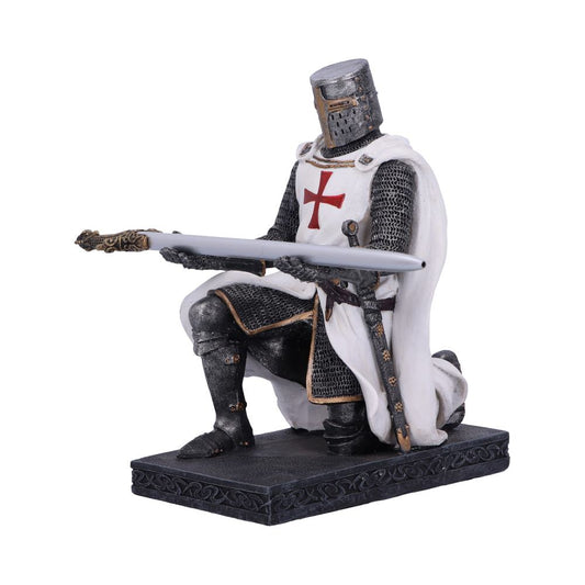 Knights Oath Pen Holder 16.8cm Polyresin Statue 1