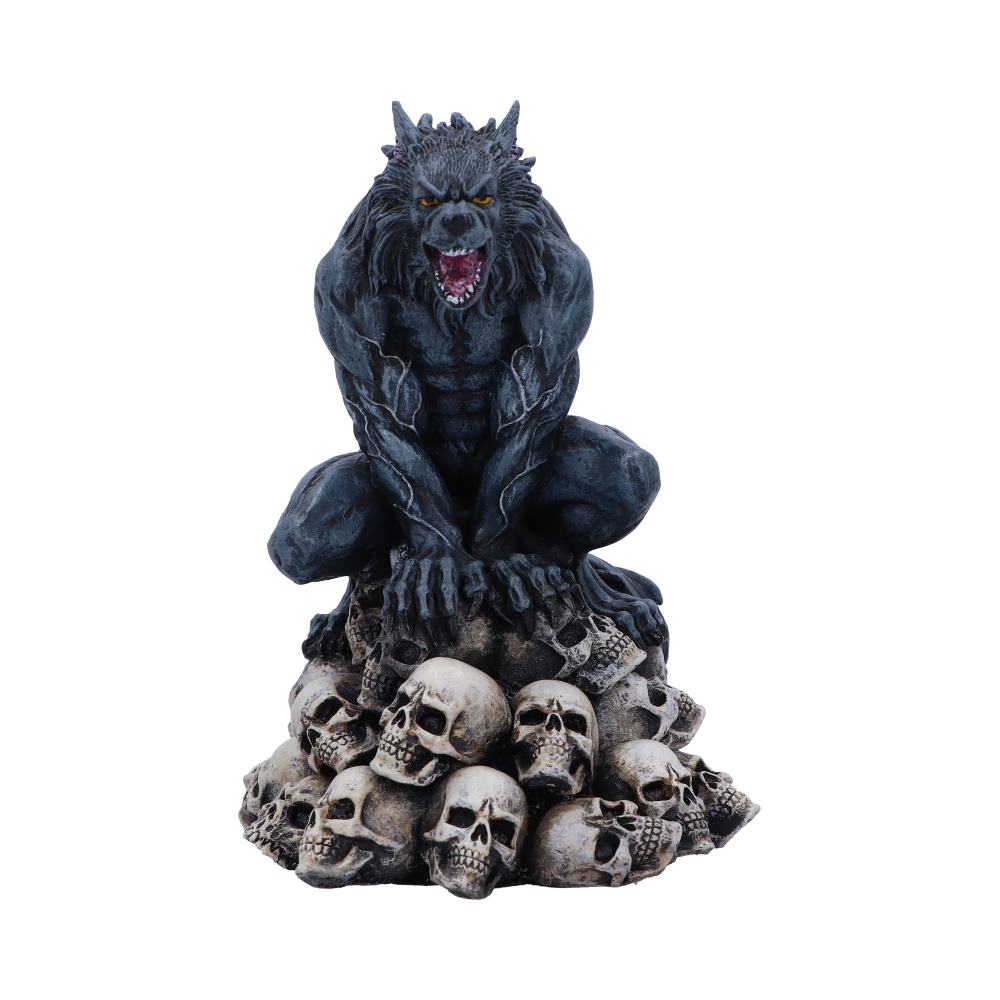 Moon Shadow Werewolf Figurine 15cm Resin Statue 1