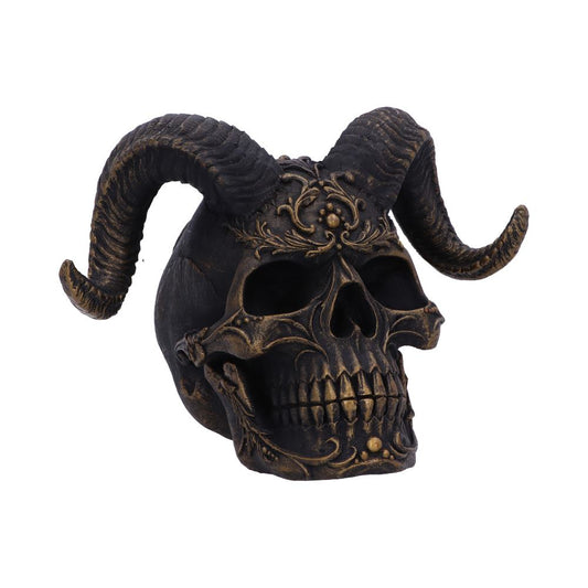Diabolus Horned Skull 18cm 1