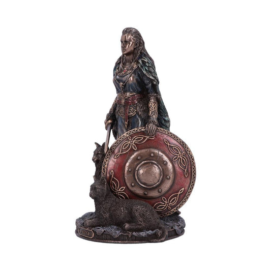 Bronze Freya Goddess of Love Figurine 21cm 2