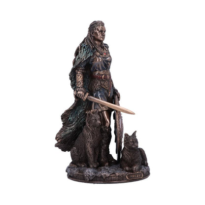 Bronze Freya Goddess of Love Figurine 21cm 4