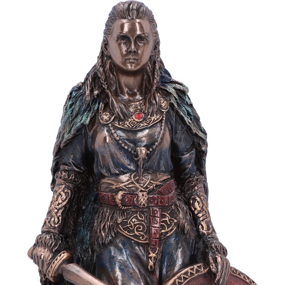 Bronze Freya Goddess of Love Figurine 21cm 5