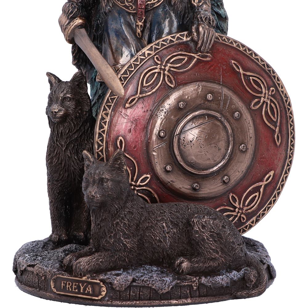 Bronze Freya Goddess of Love Figurine 21cm 6