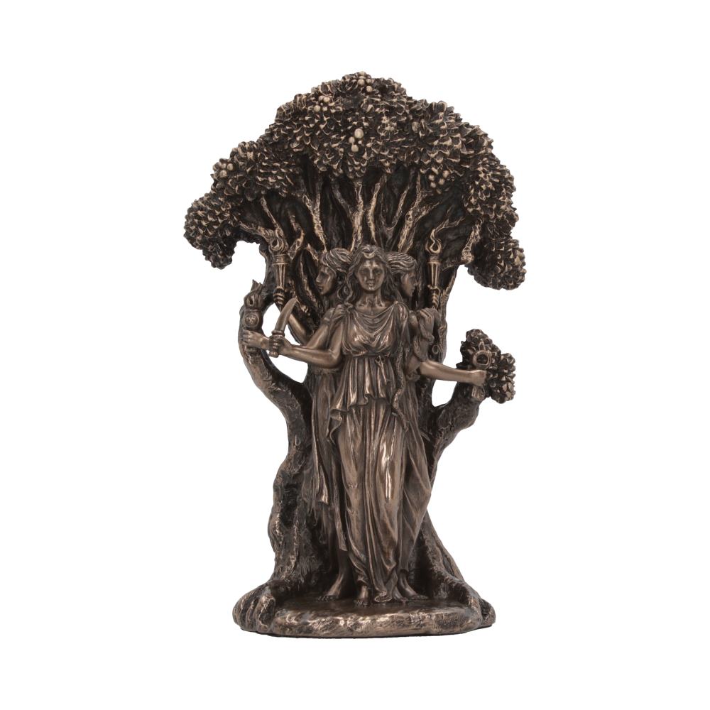 Triple Moon Goddess Hecate Bronze Figurine 18.5cm 1