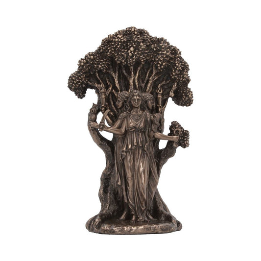 Triple Moon Goddess Hecate Bronze Figurine 18.5cm 1