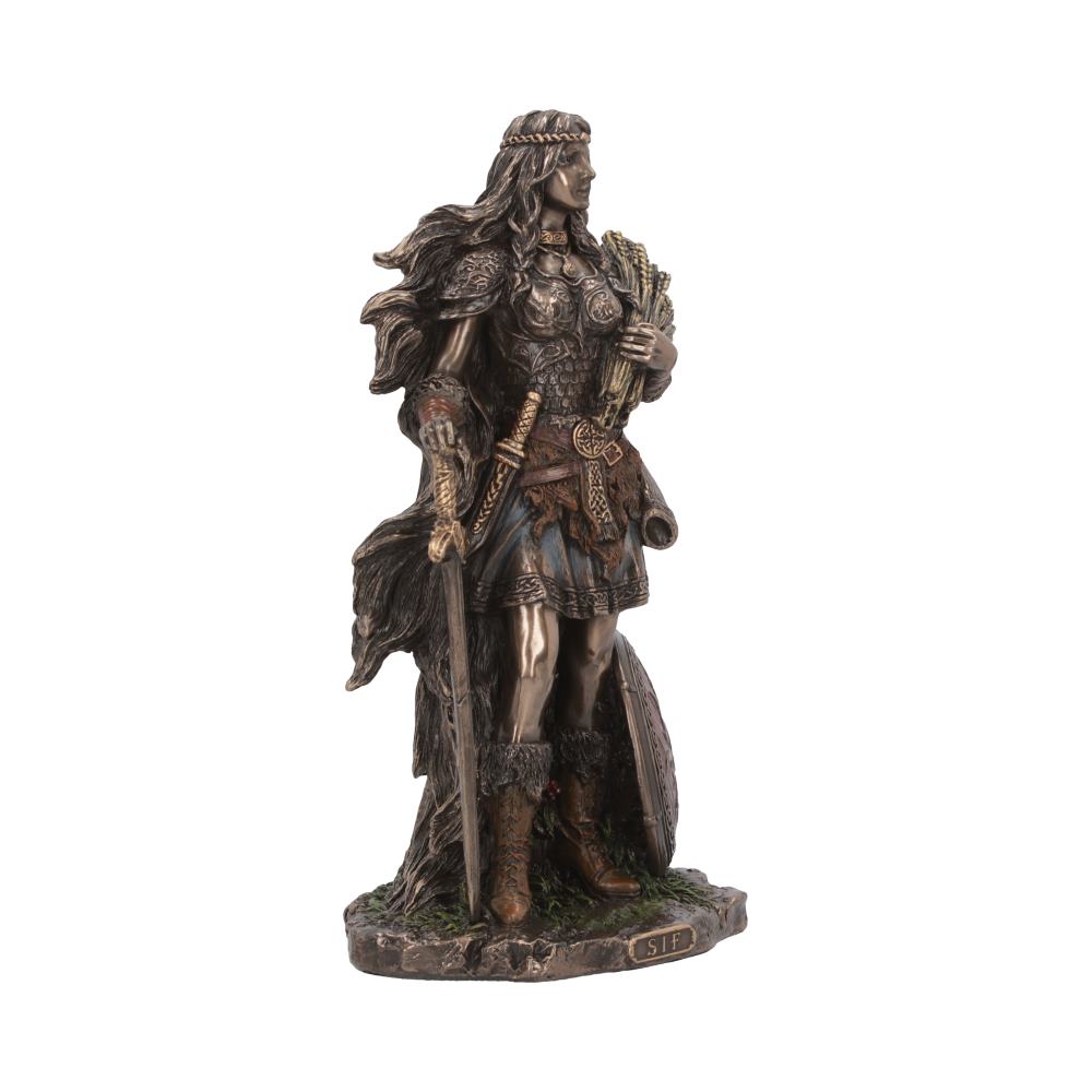 Sif Goddess of Earth and Family Bronze Figurine 22cm 4