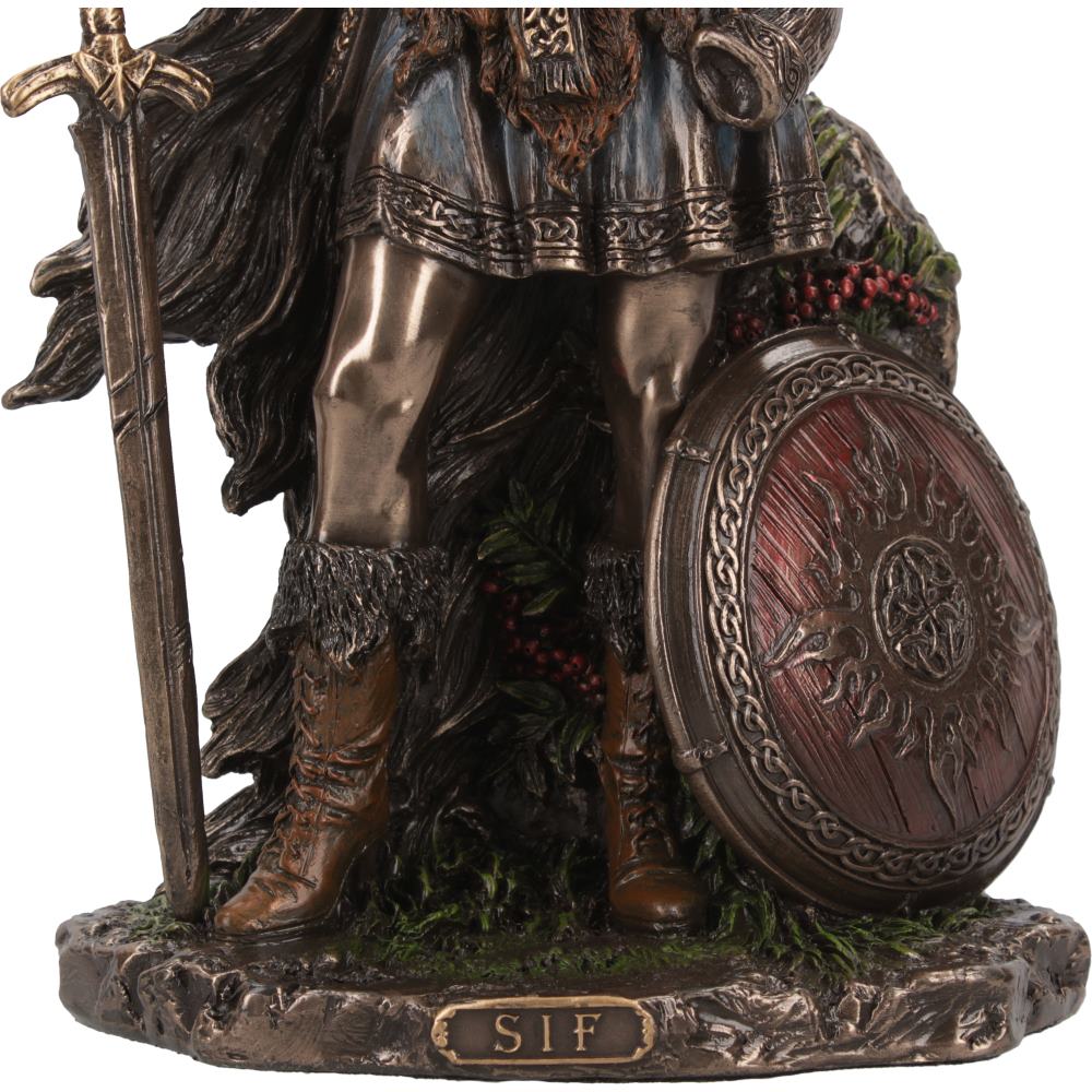 Sif Goddess of Earth and Family Bronze Figurine 22cm 6