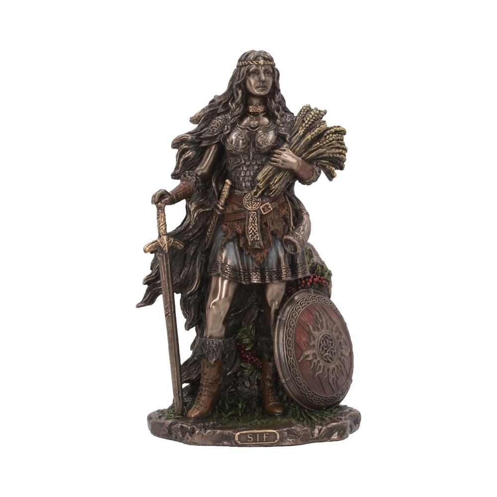 Sif Goddess of Earth and Family Bronze Figurine 22cm 1