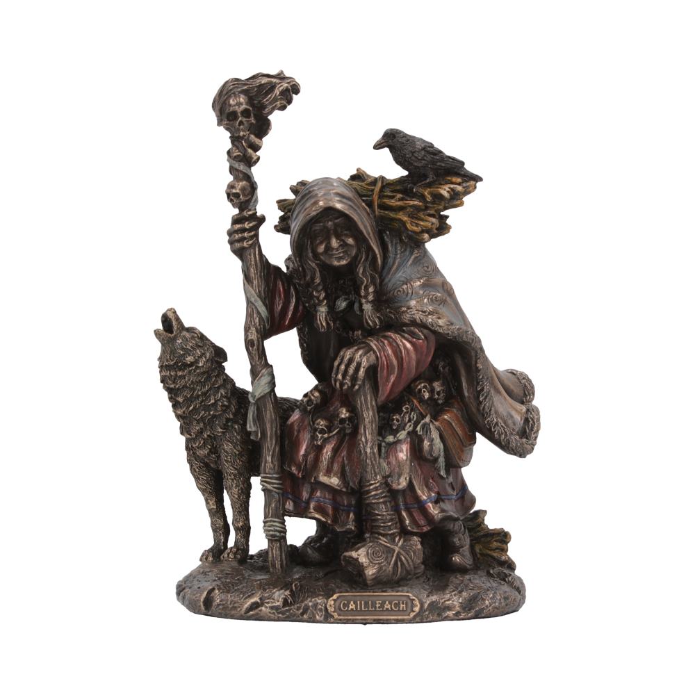Cailleach Celtic Goddess Bronze Figurine 18.5cm