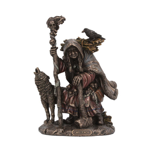 Cailleach Celtic Goddess Bronze Figurine 18.5cm 1