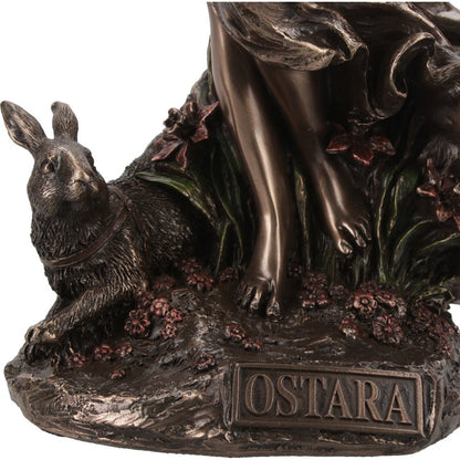 Ostara Goddess of Spring and Dawn Bronze Figurine 26.5cm 6