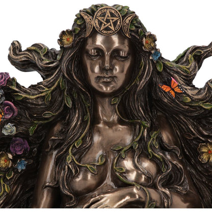 Gaea Mother of all Life Bronze Figurine 18cm 5