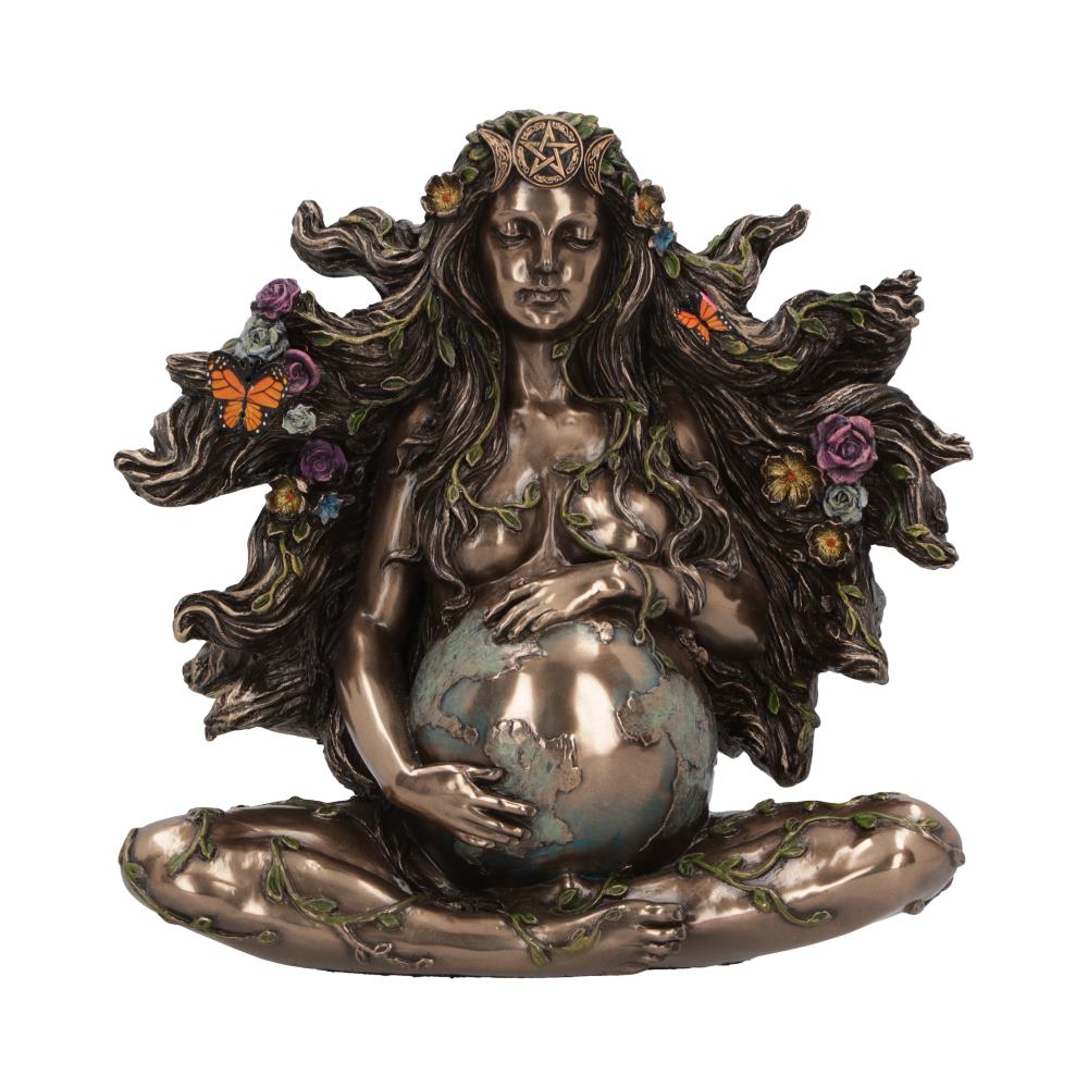Gaea Mother of all Life Bronze Figurine 18cm 1
