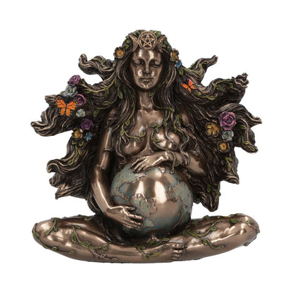 Gaea Mother of all Life Bronze Figurine 18cm 1