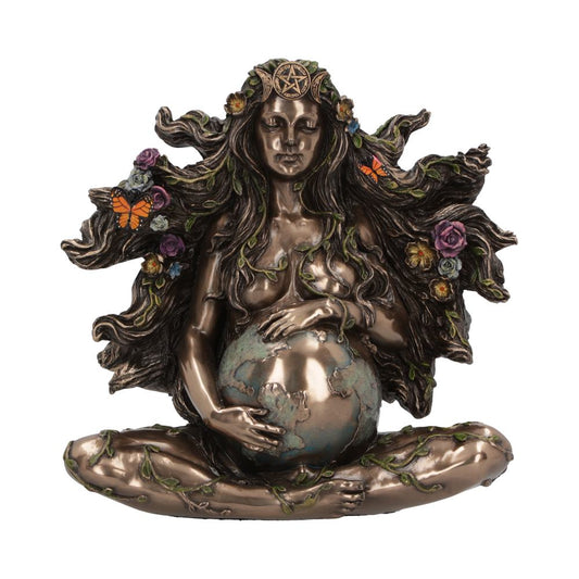 Gaea Mother of all Life Bronze Figurine 18cm 1