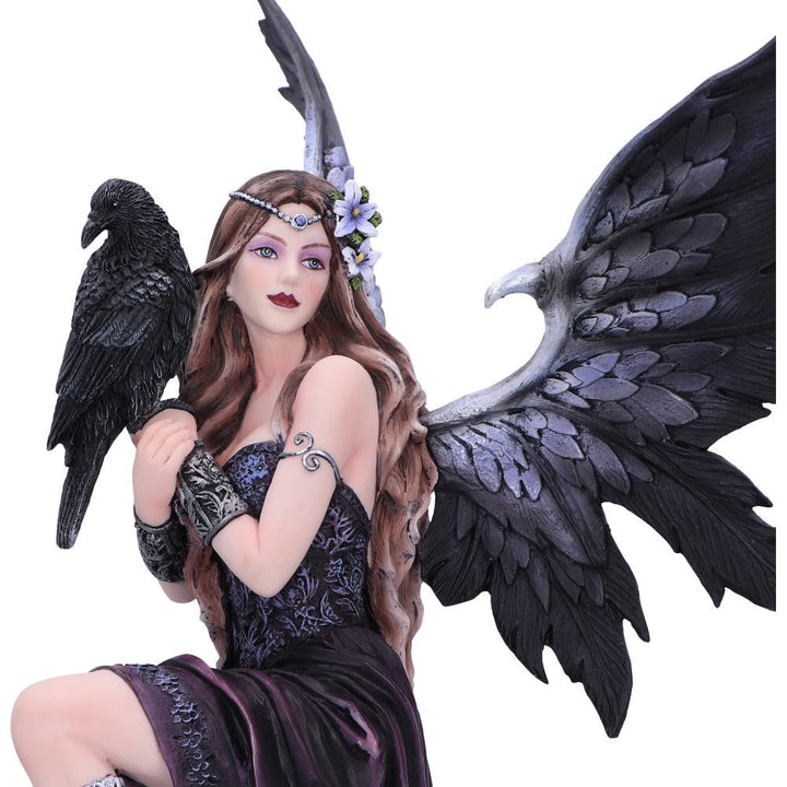 Ravina Raven Fairy Figurine 38cm Resin Display Statue 5