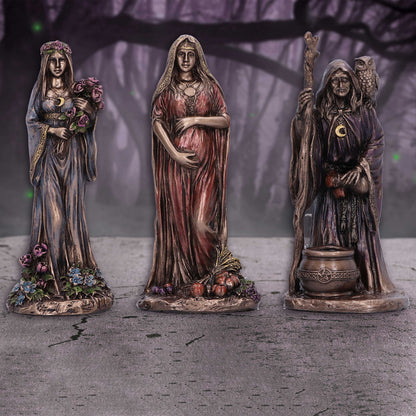 Maiden Mother and Crone Trinity Mini Figurines 10.5cm 6