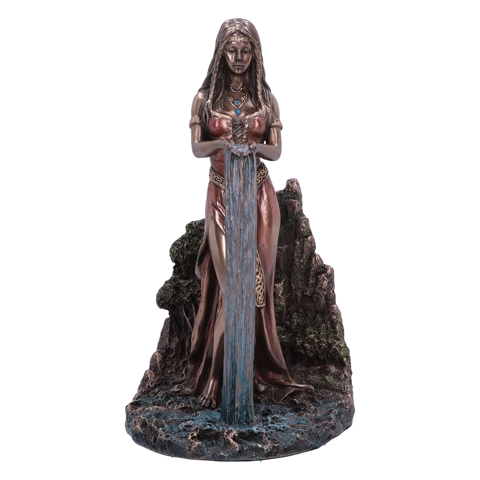 Celtic Earth Mother Danu Bronze Figurine 22cm 1