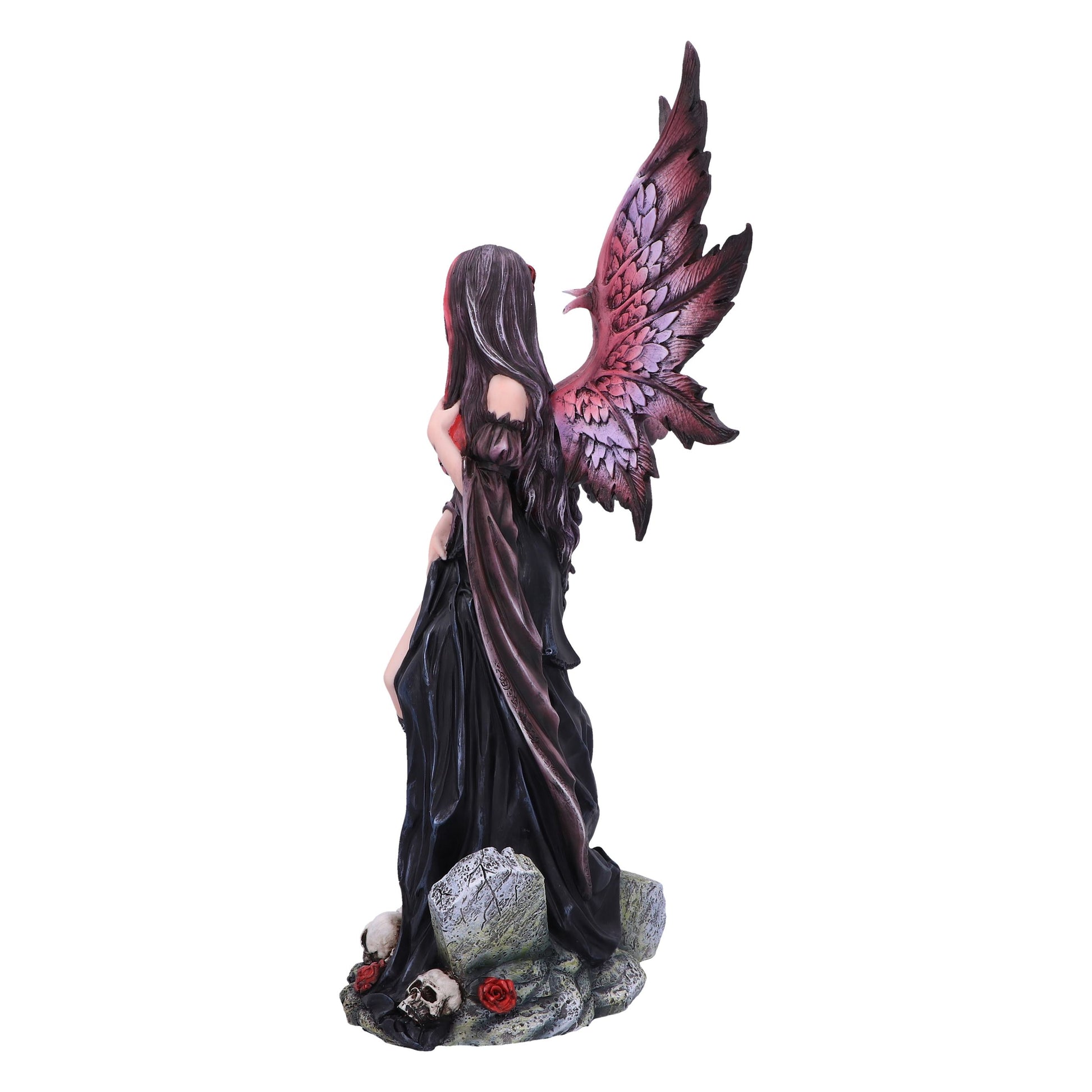 Rose Fairy Figurine 39cm Resin Statue 3