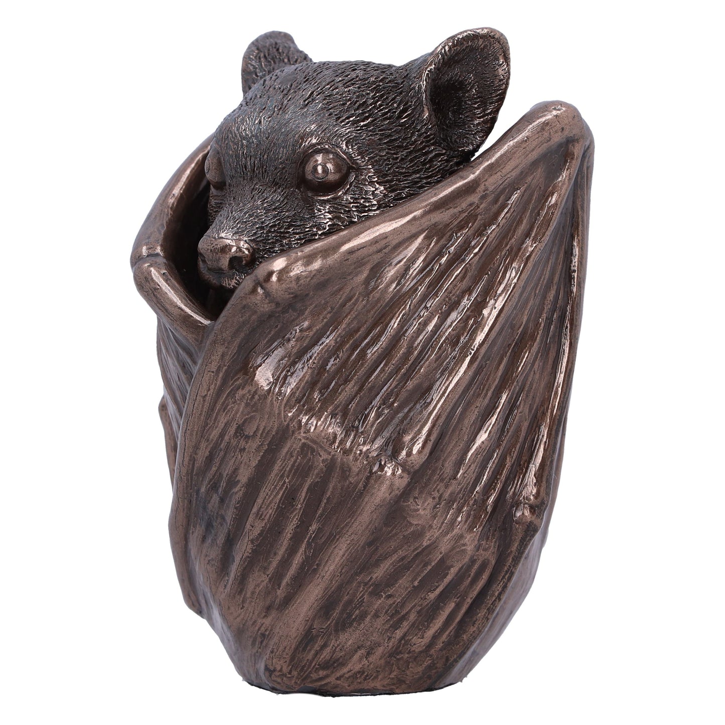 Bronze Bat Snuggle Box 8.5cm Polyresin Statue 2