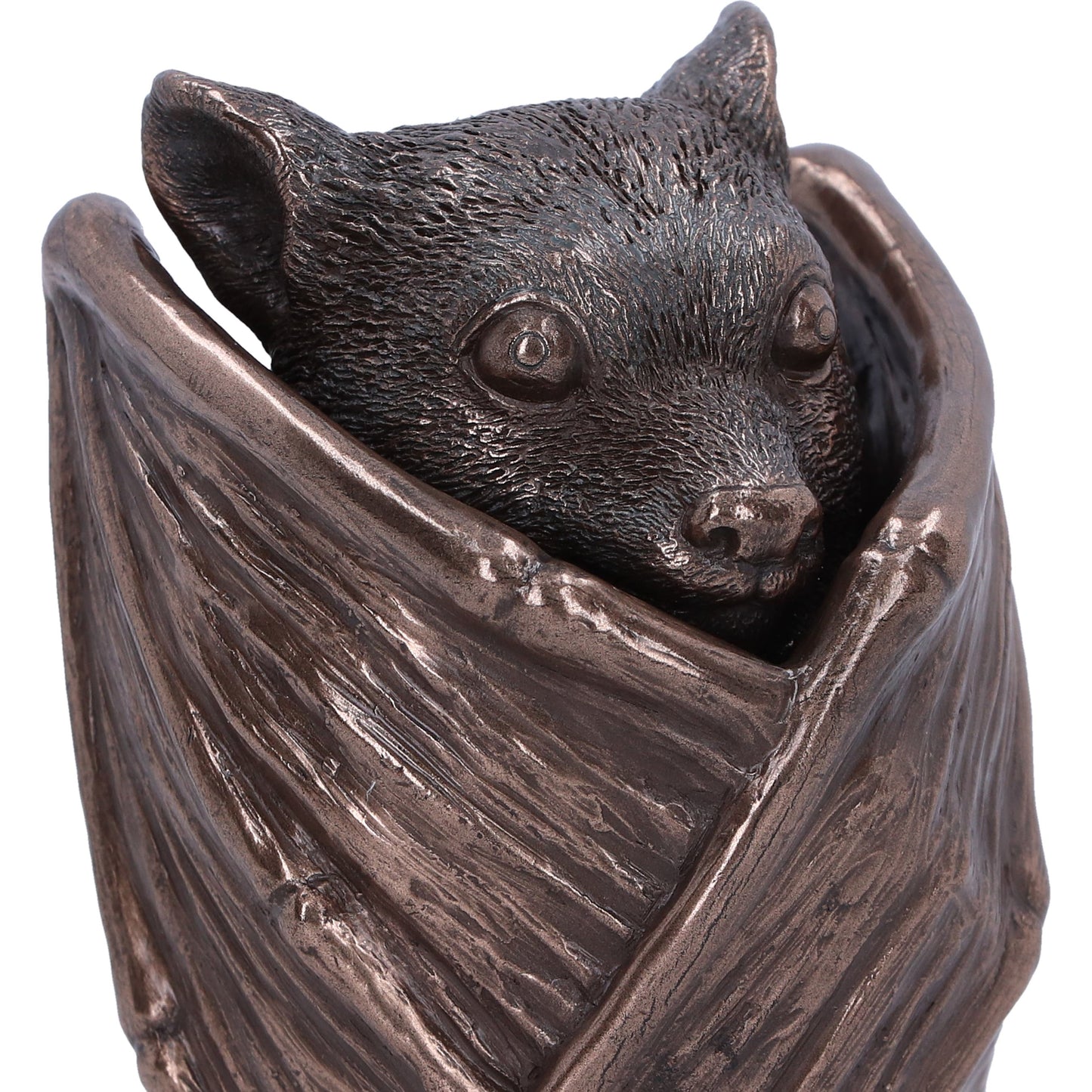 Bronze Bat Snuggle Box 8.5cm Polyresin Statue 5