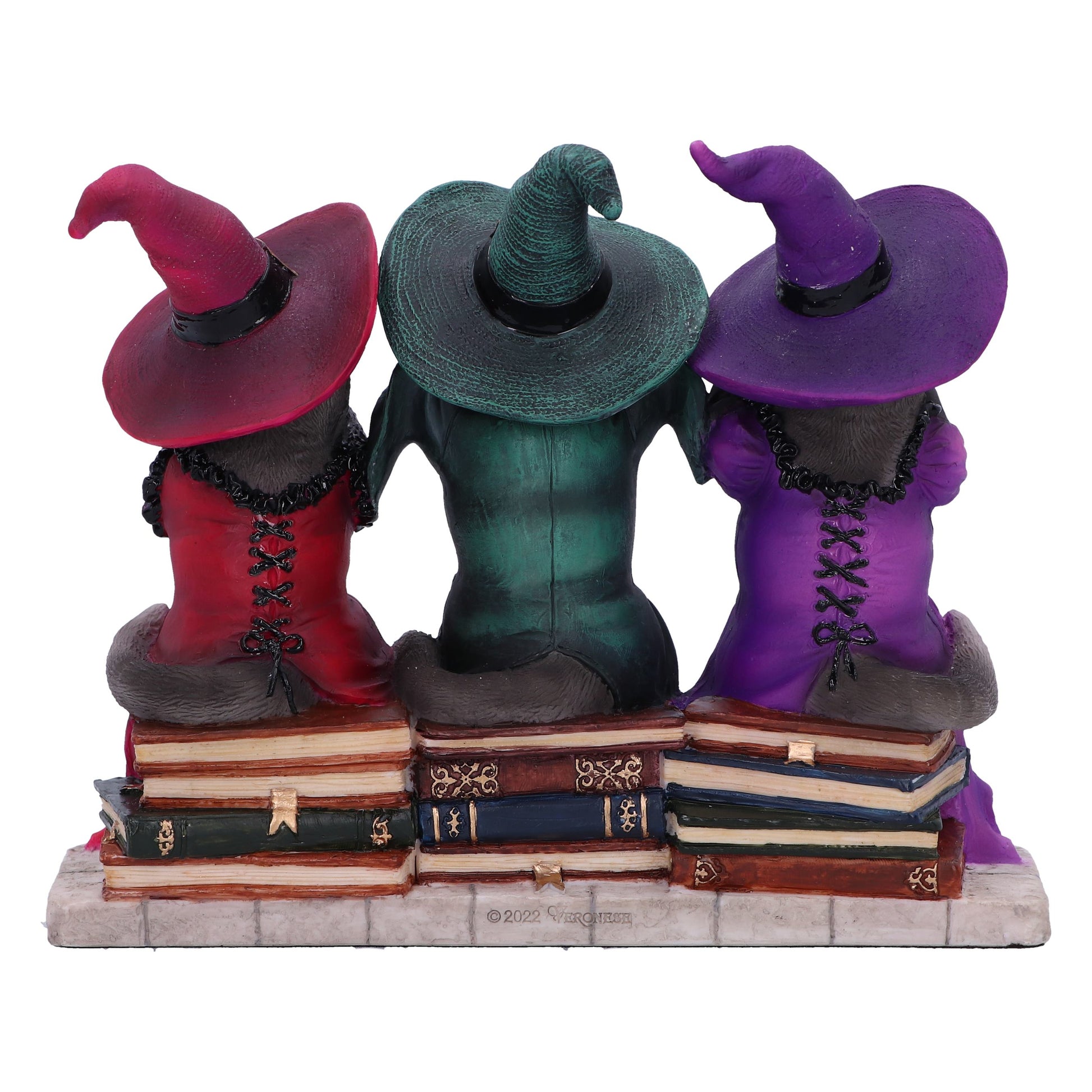 Three Wise Witchy Kittys Ornament 15.3cm 3