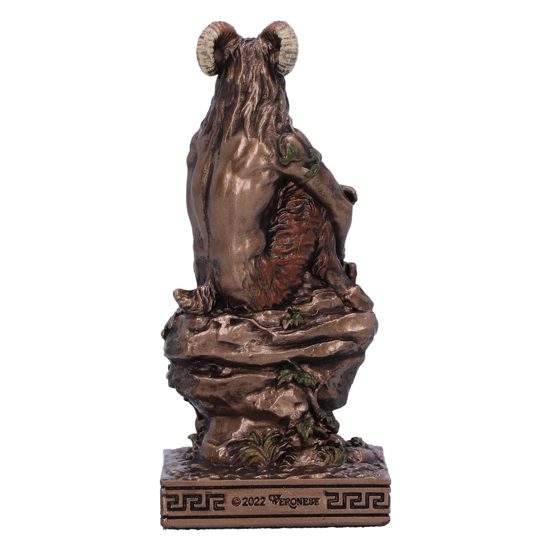 Pan Mini Figurine in Bronze 8.3cm 3