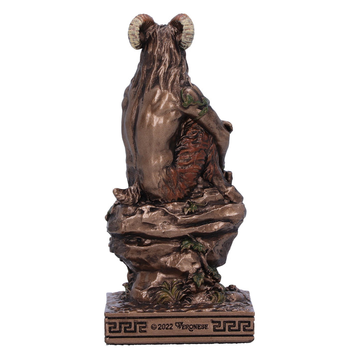 Pan Mini Figurine in Bronze 8.3cm 3