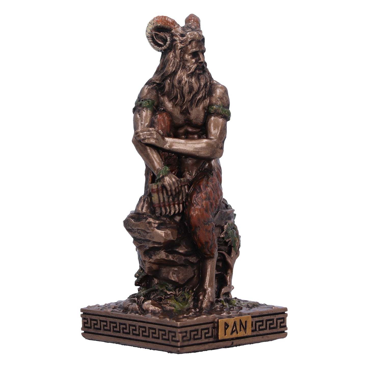 Pan Mini Figurine in Bronze 8.3cm 4