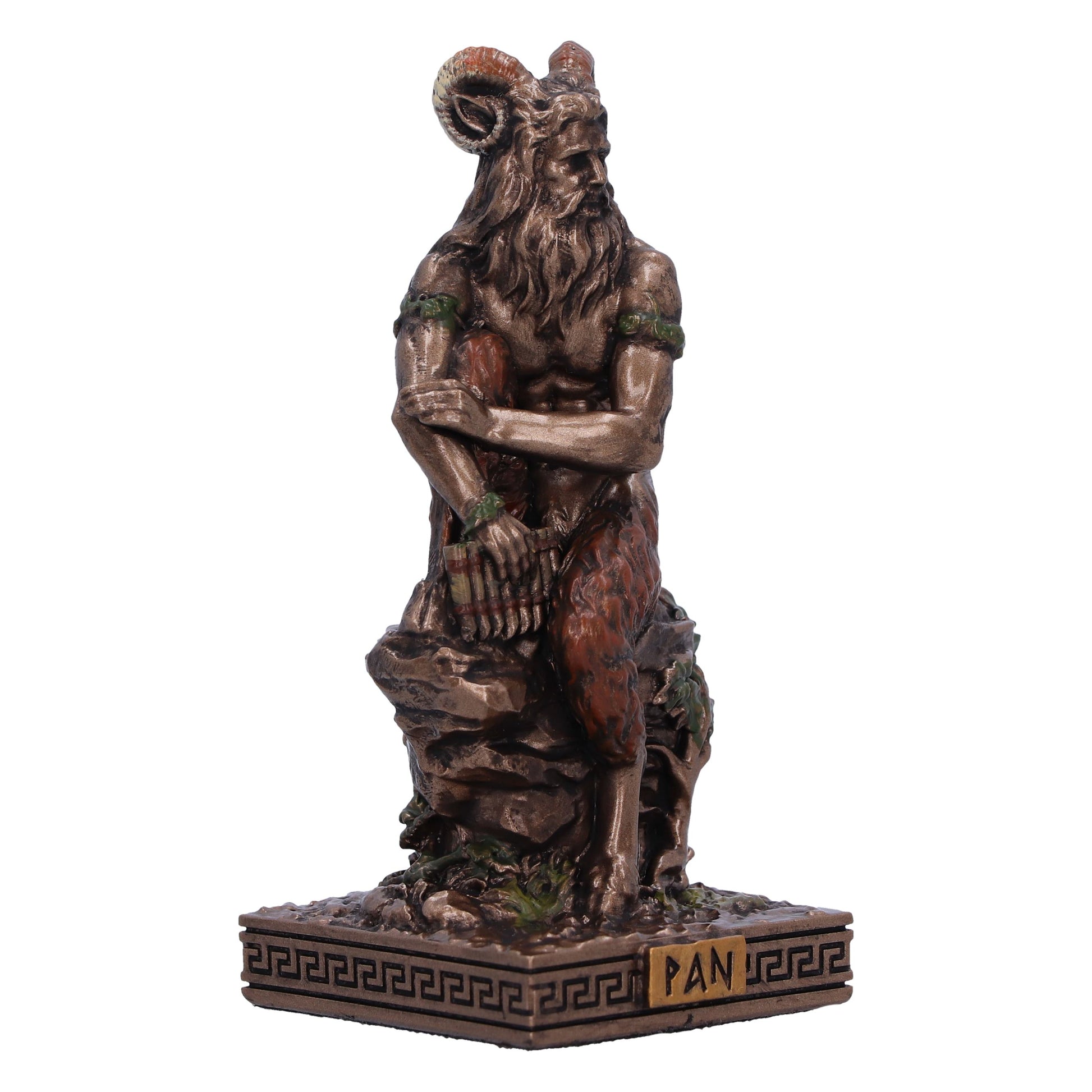Pan Mini Figurine in Bronze 8.3cm 4