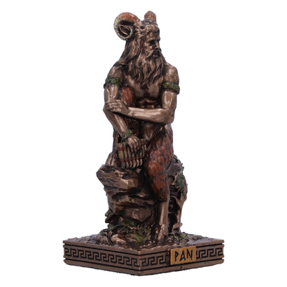 Pan Mini Figurine in Bronze 8.3cm 4