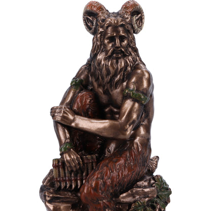 Pan Mini Figurine in Bronze 8.3cm 5