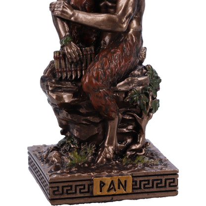 Pan Mini Figurine in Bronze 8.3cm 6